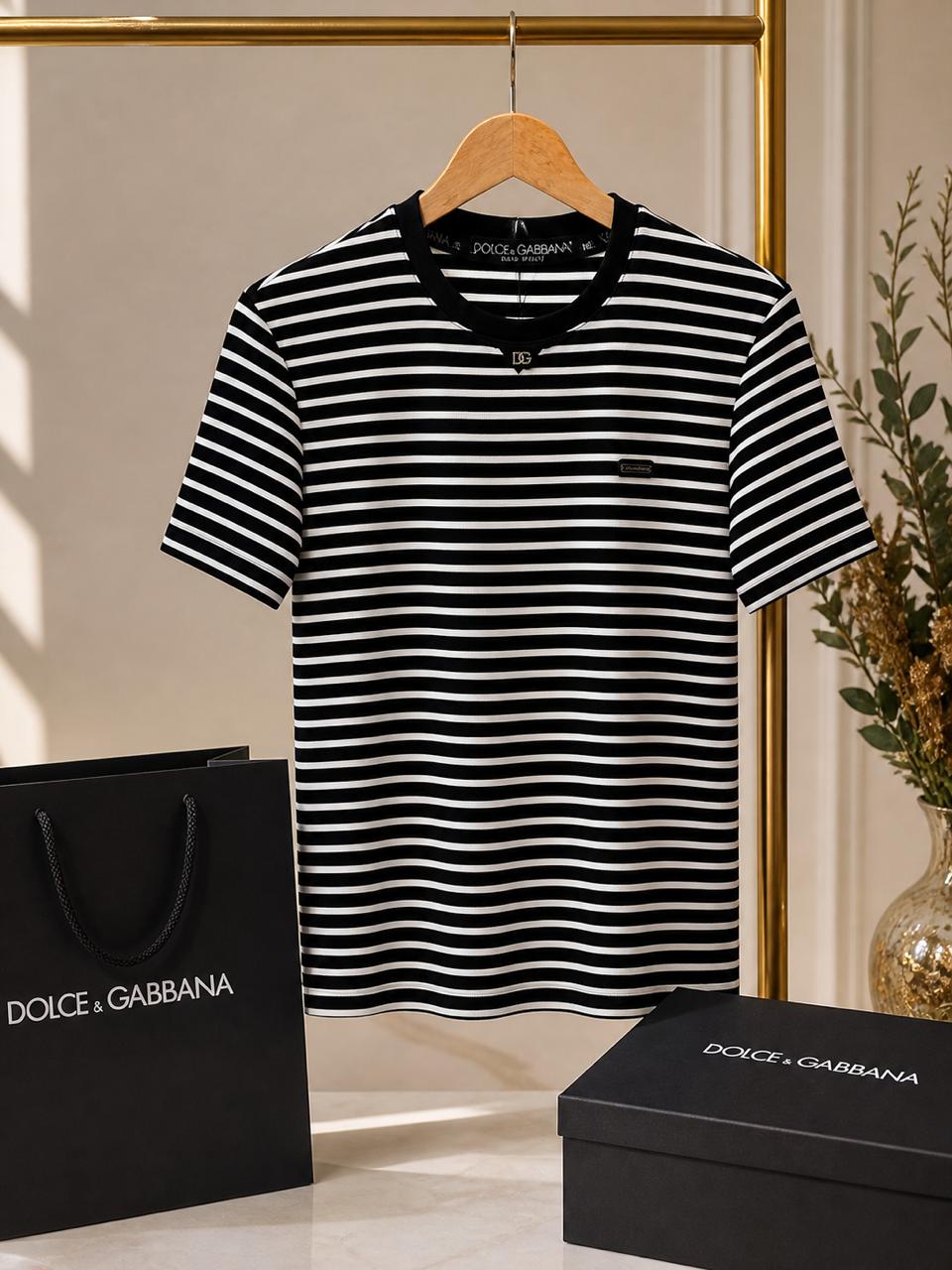 Elite Stripe Cotton Tee (Men)