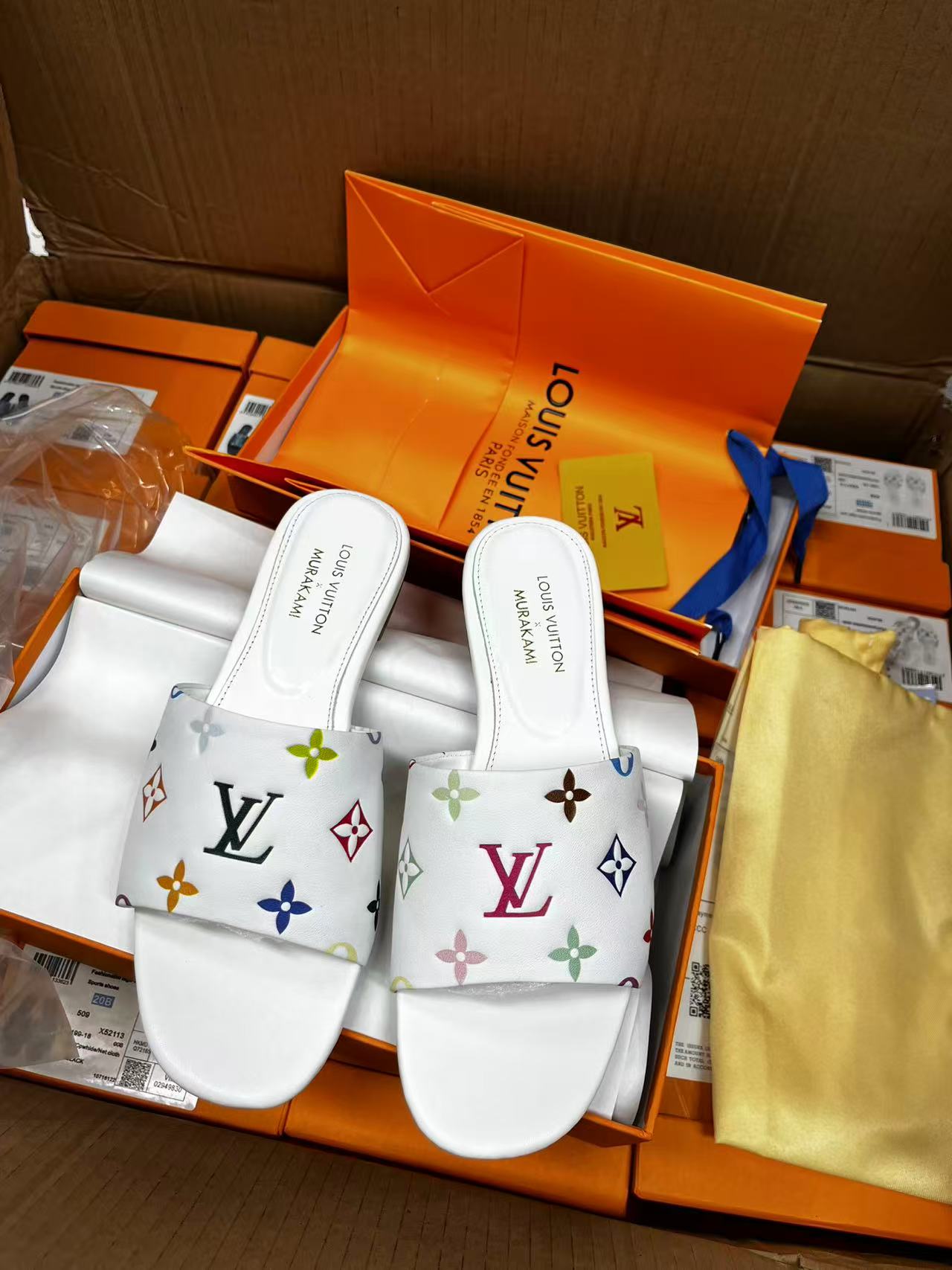 Luxe Monogram Premium Flats