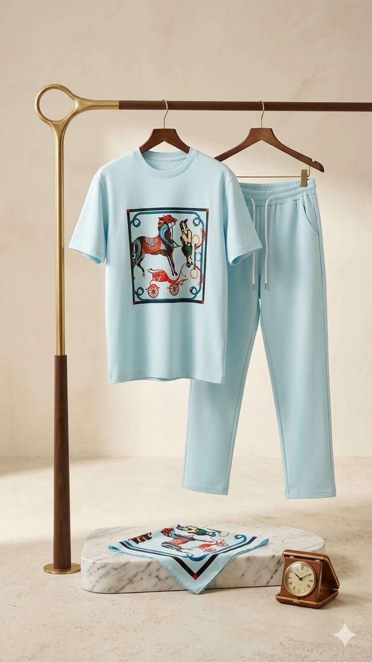 Royal Printed Premium Cordset (Women)