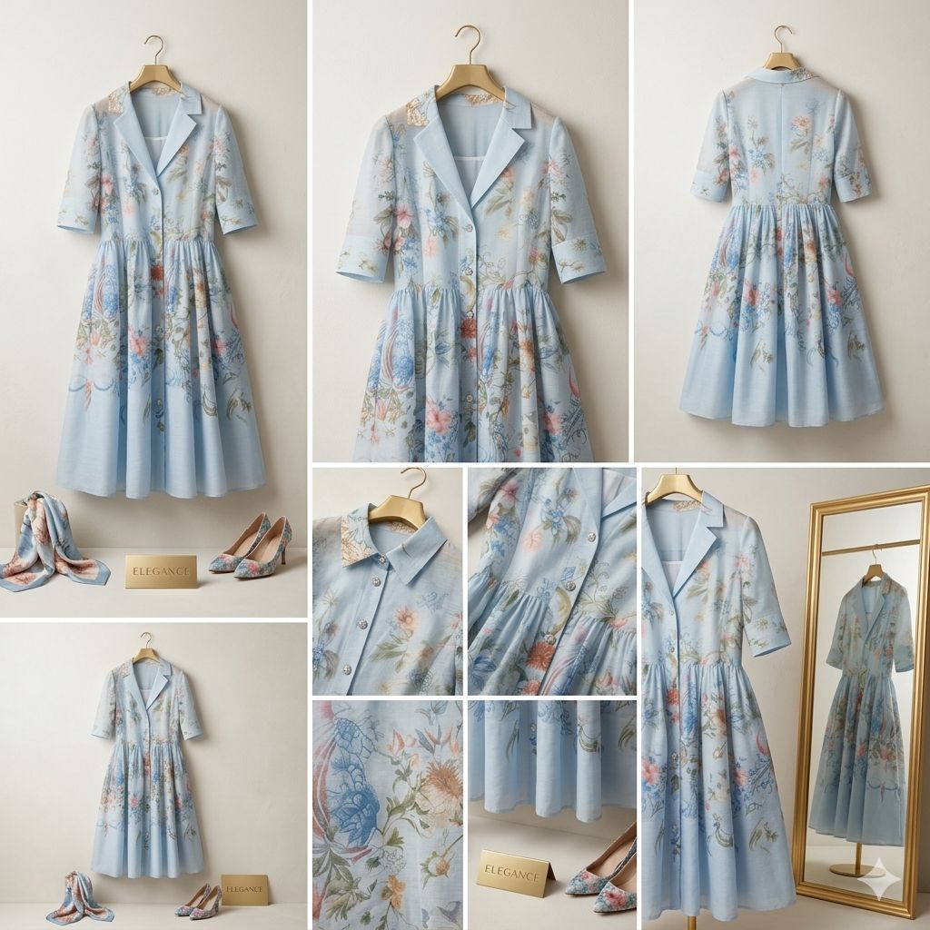 Premium Floral Dress (Women)