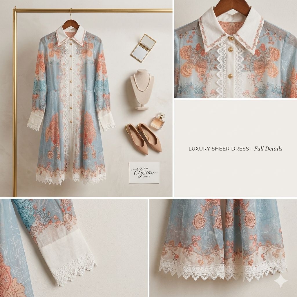 Premium Floral Dress (Women)