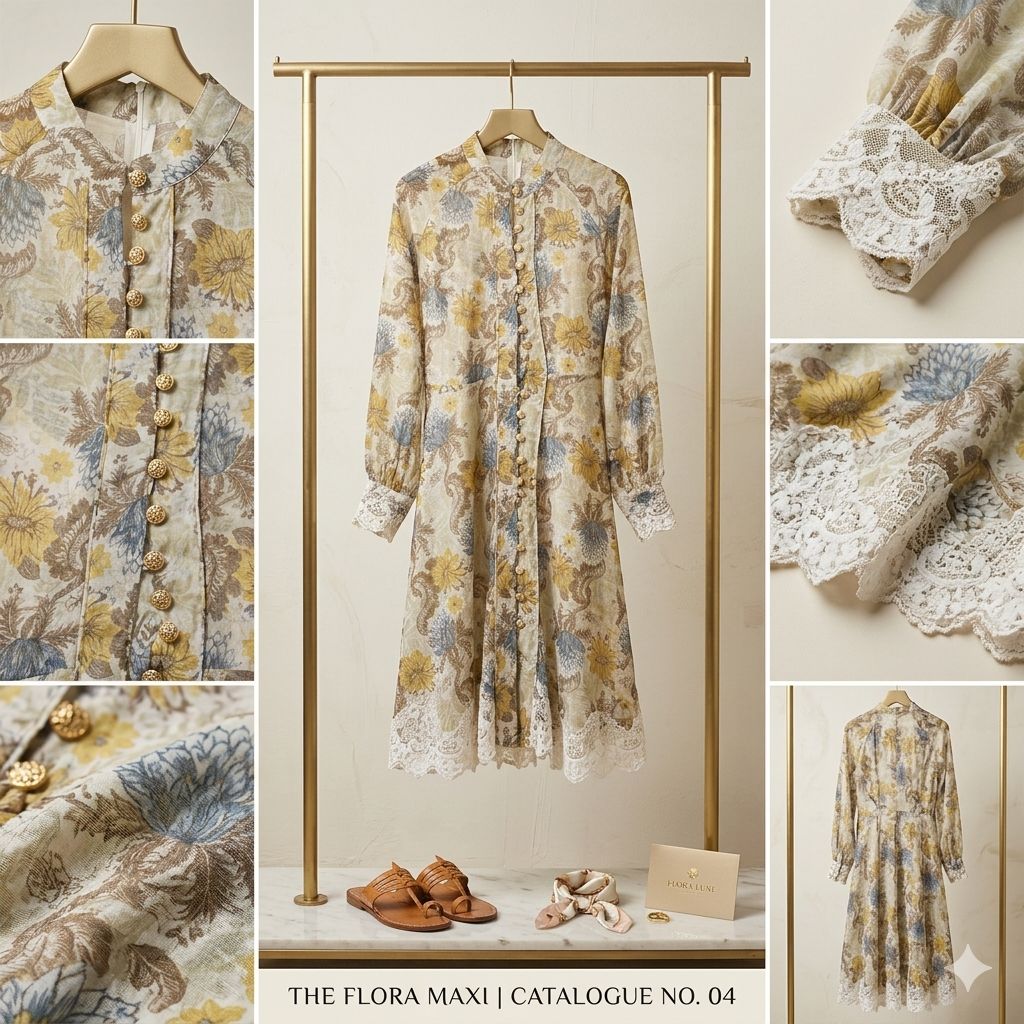 Premium Floral Dress (Women)