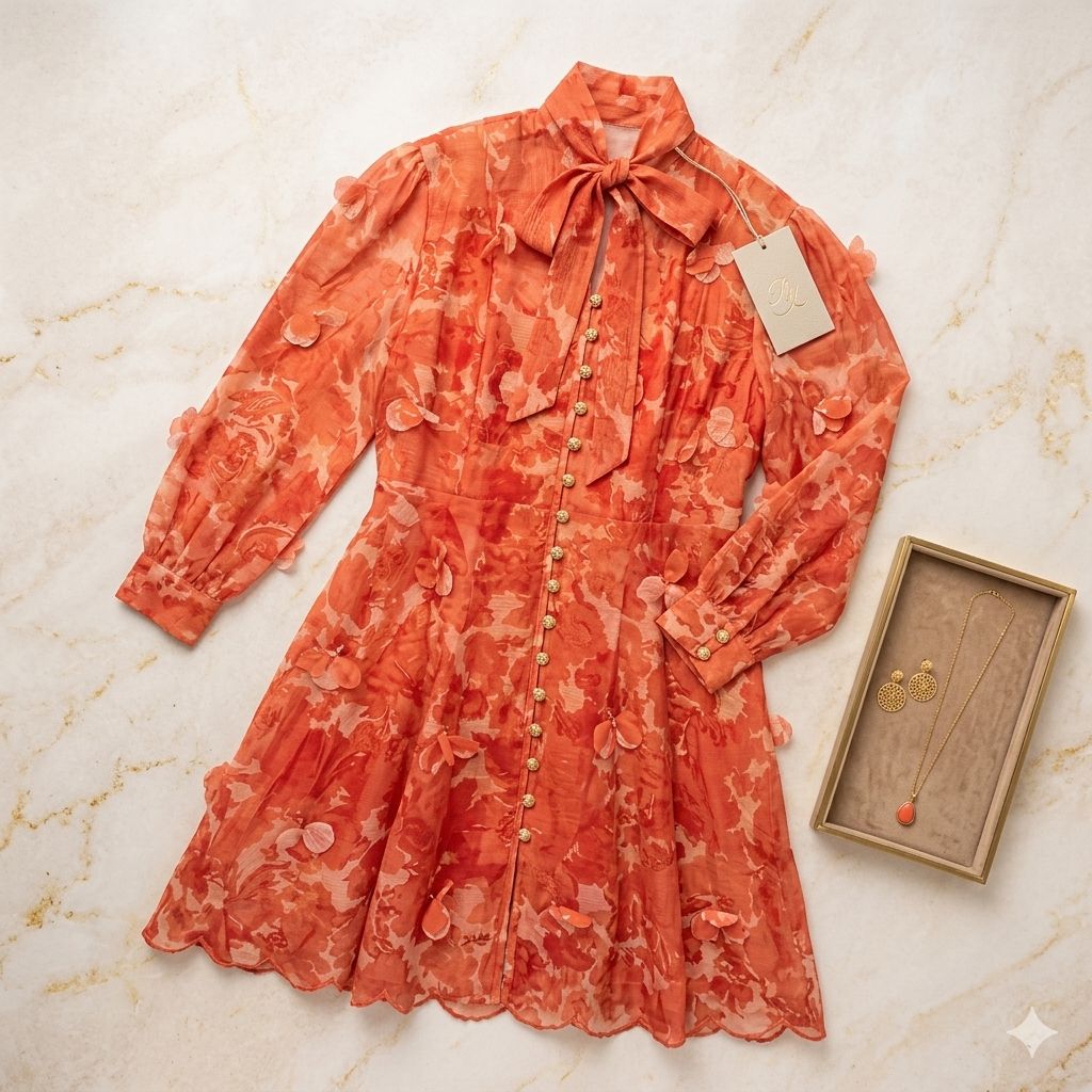 Premium Floral Dress (Women)