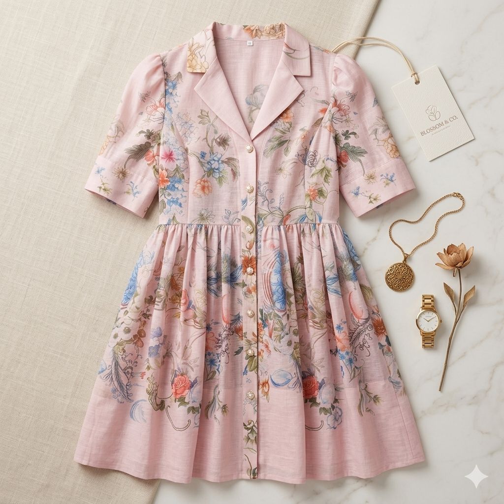 Premium Floral Dress (Women)