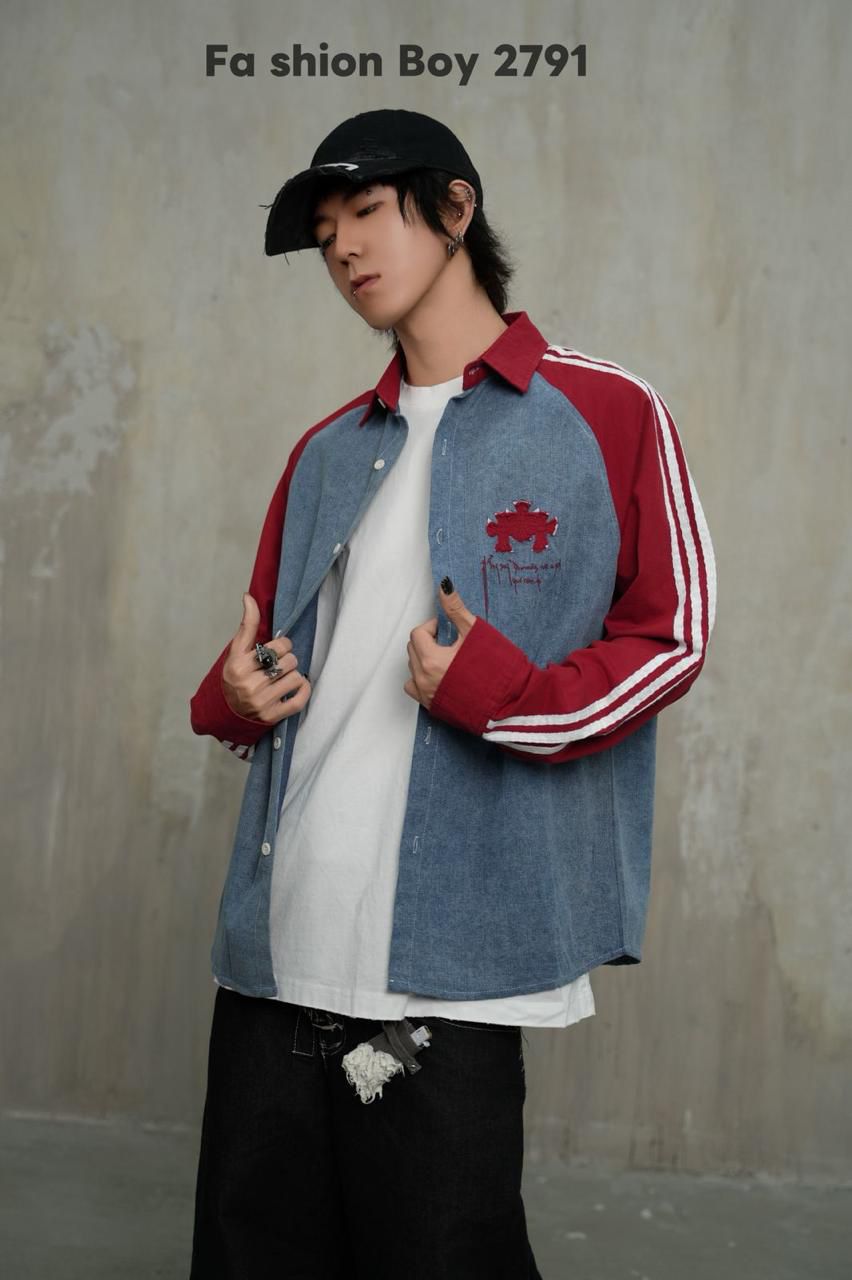 Urban Edge Denim Look Shirt (Men)