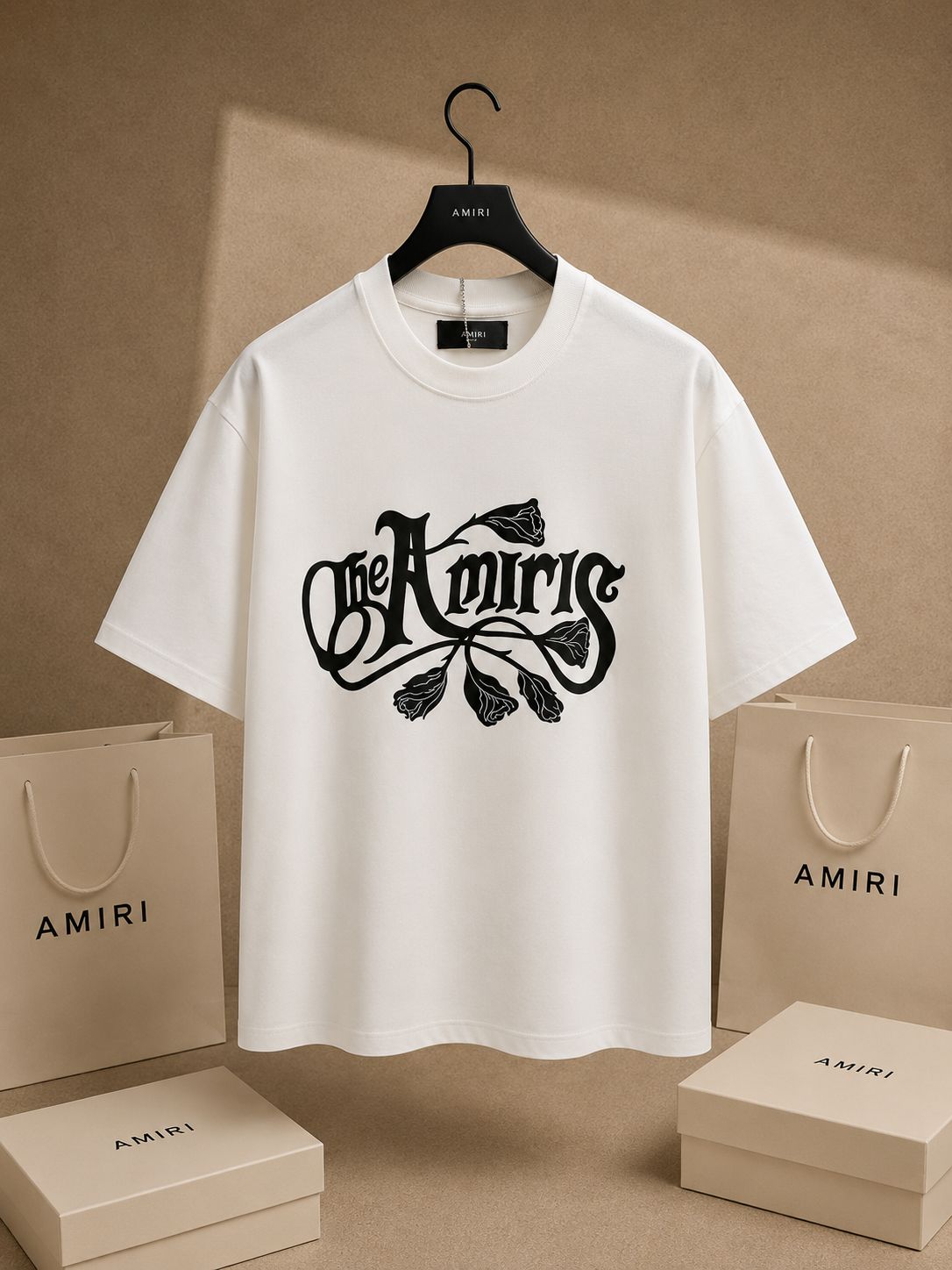 Luxe Floral Monogram Tee (Men)