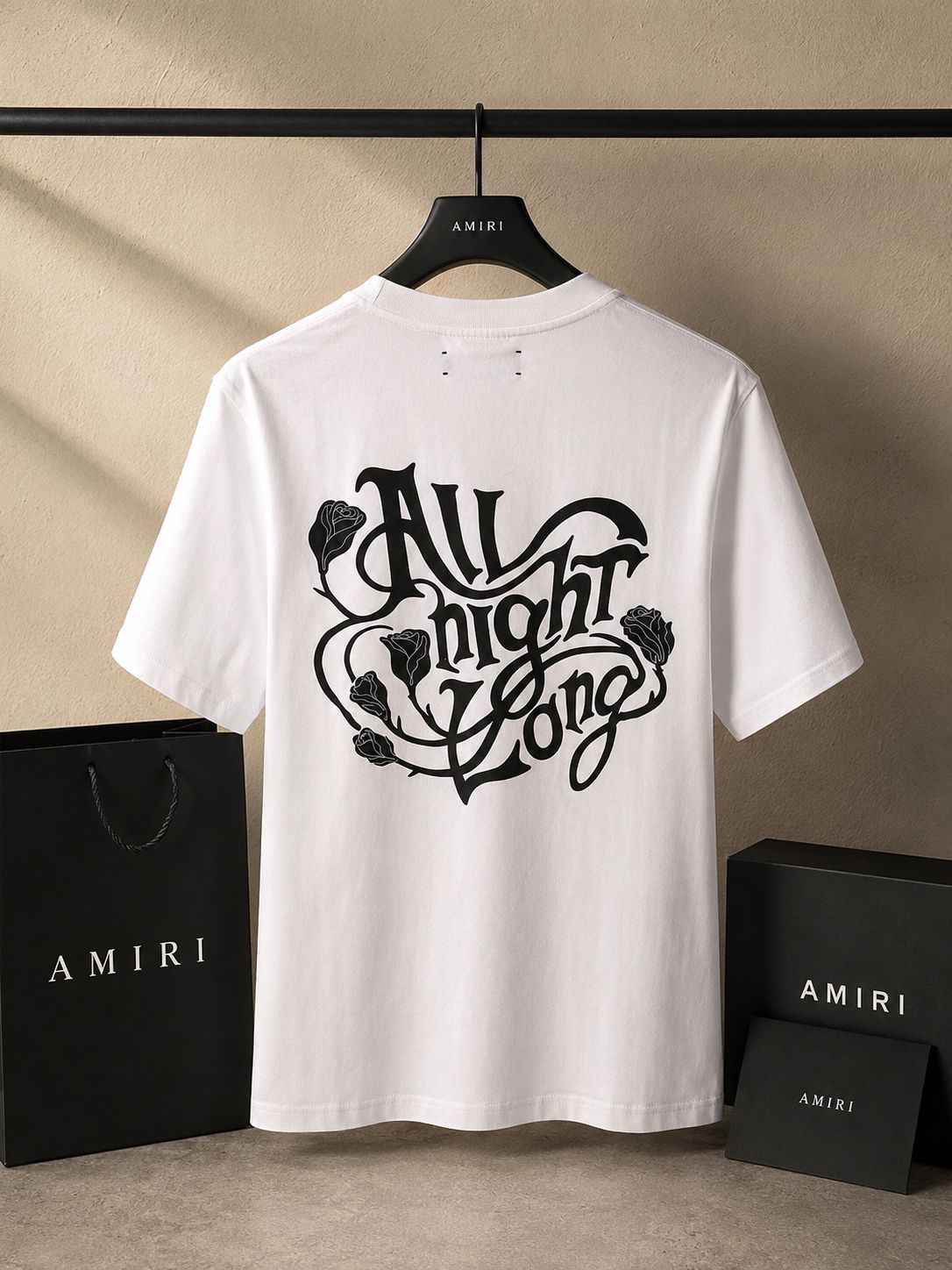 Luxe Floral Monogram Tee (Men)