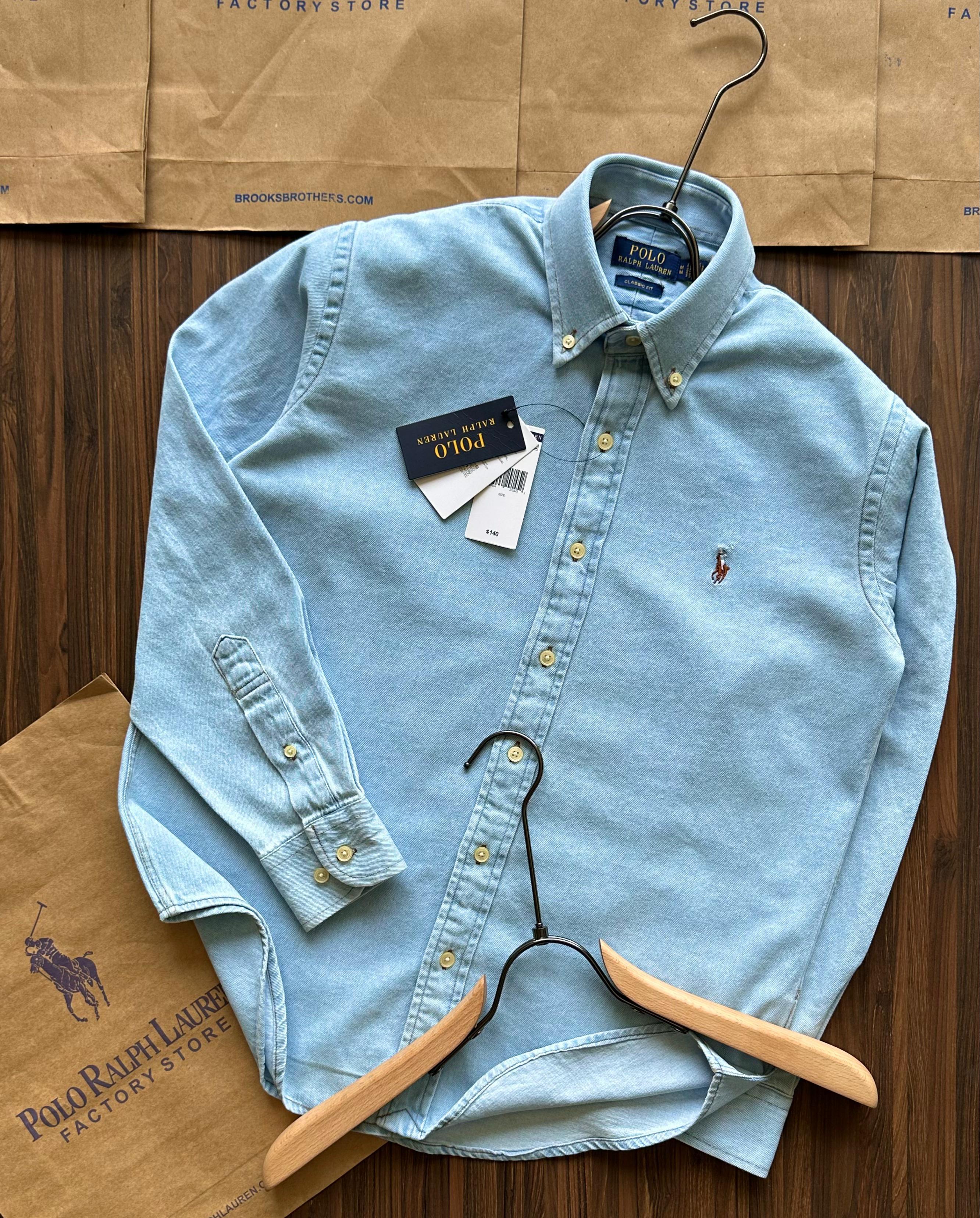 Elite Casual Denim Shirt (Men)