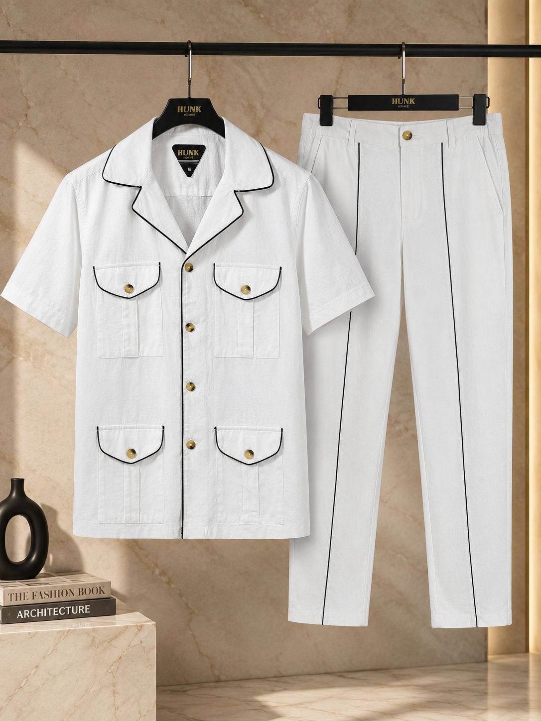 Linen Resort Cord Set (Men)