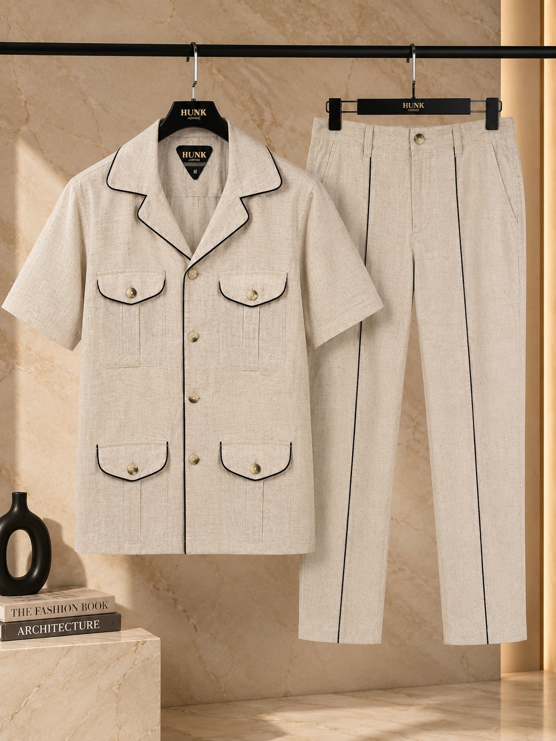 Linen Resort Cord Set (Men)