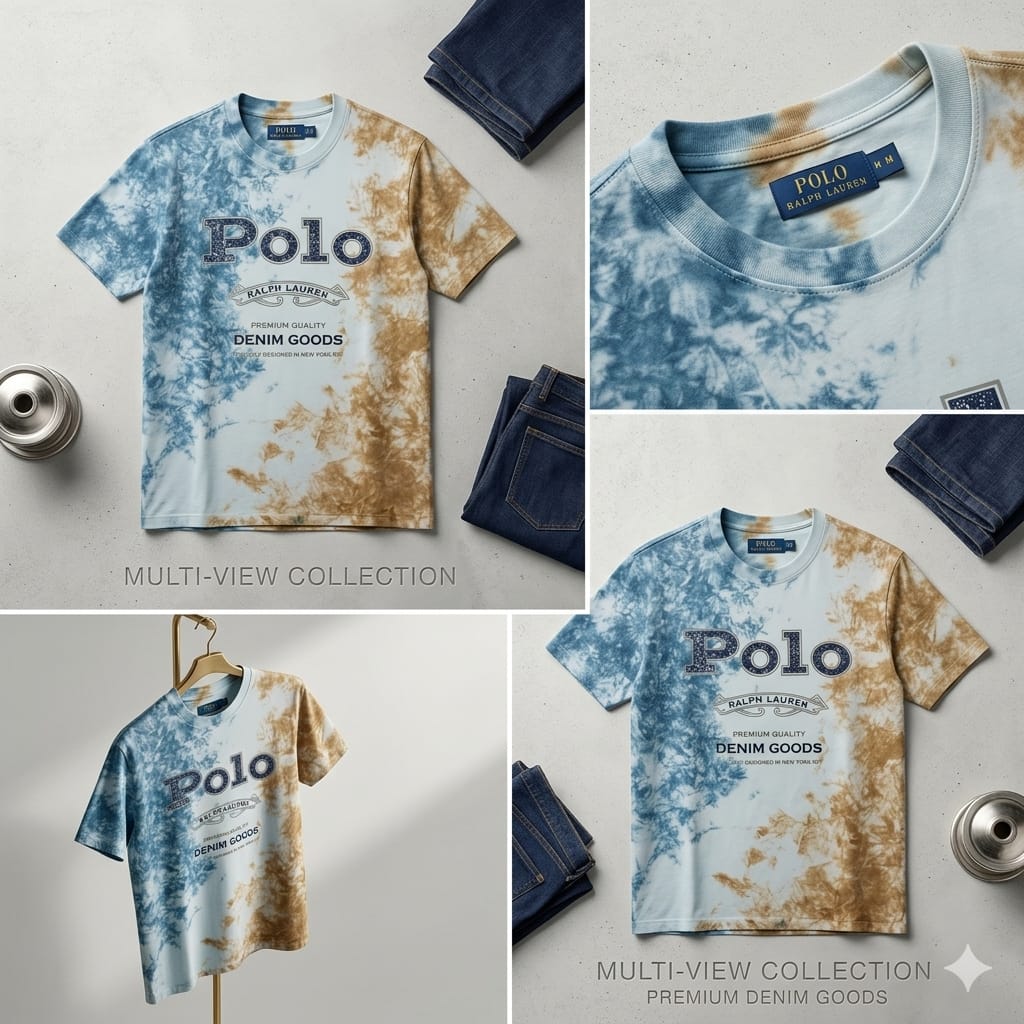 Ocean Mist Acid Wash Tee (Men)