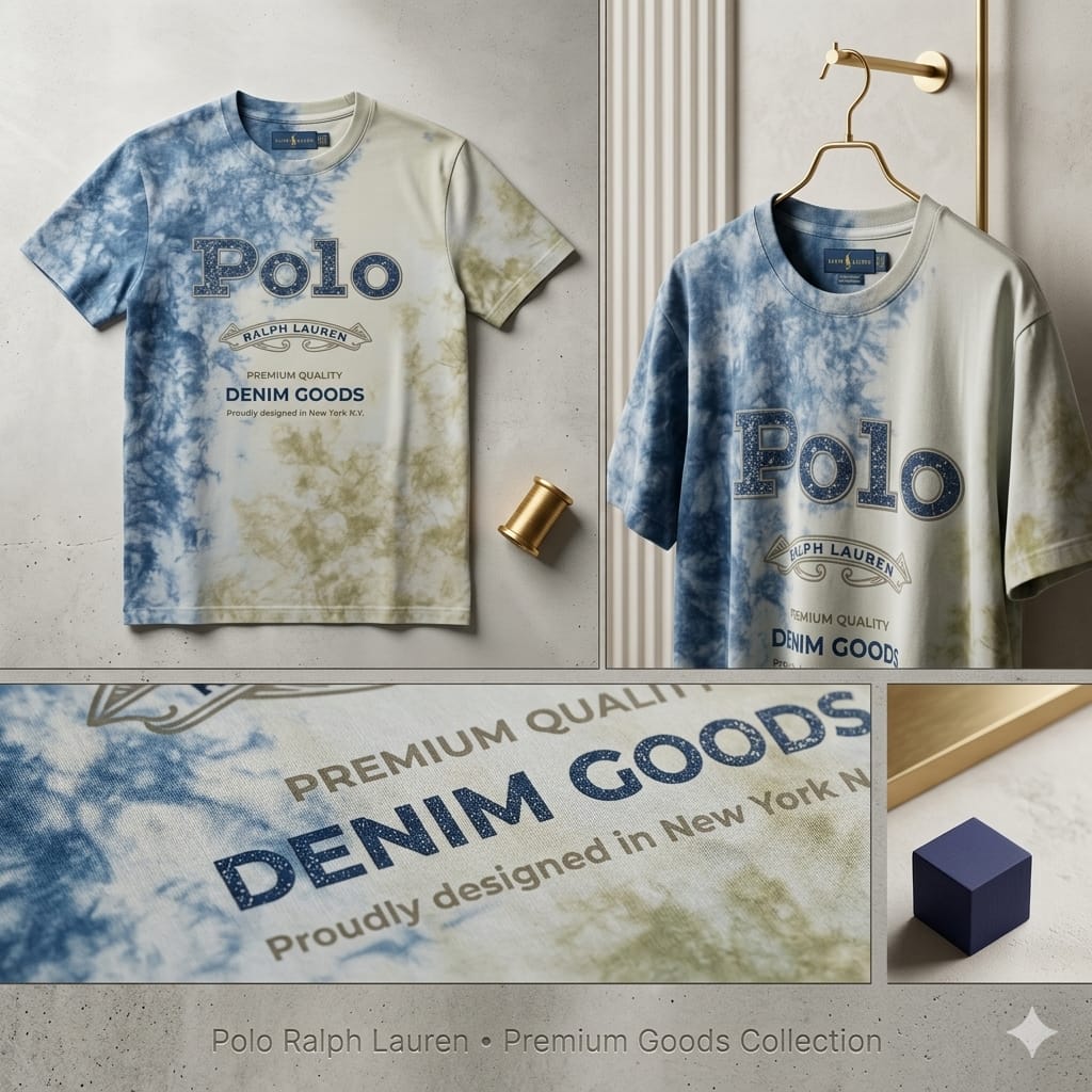 Ocean Mist Acid Wash Tee (Men)