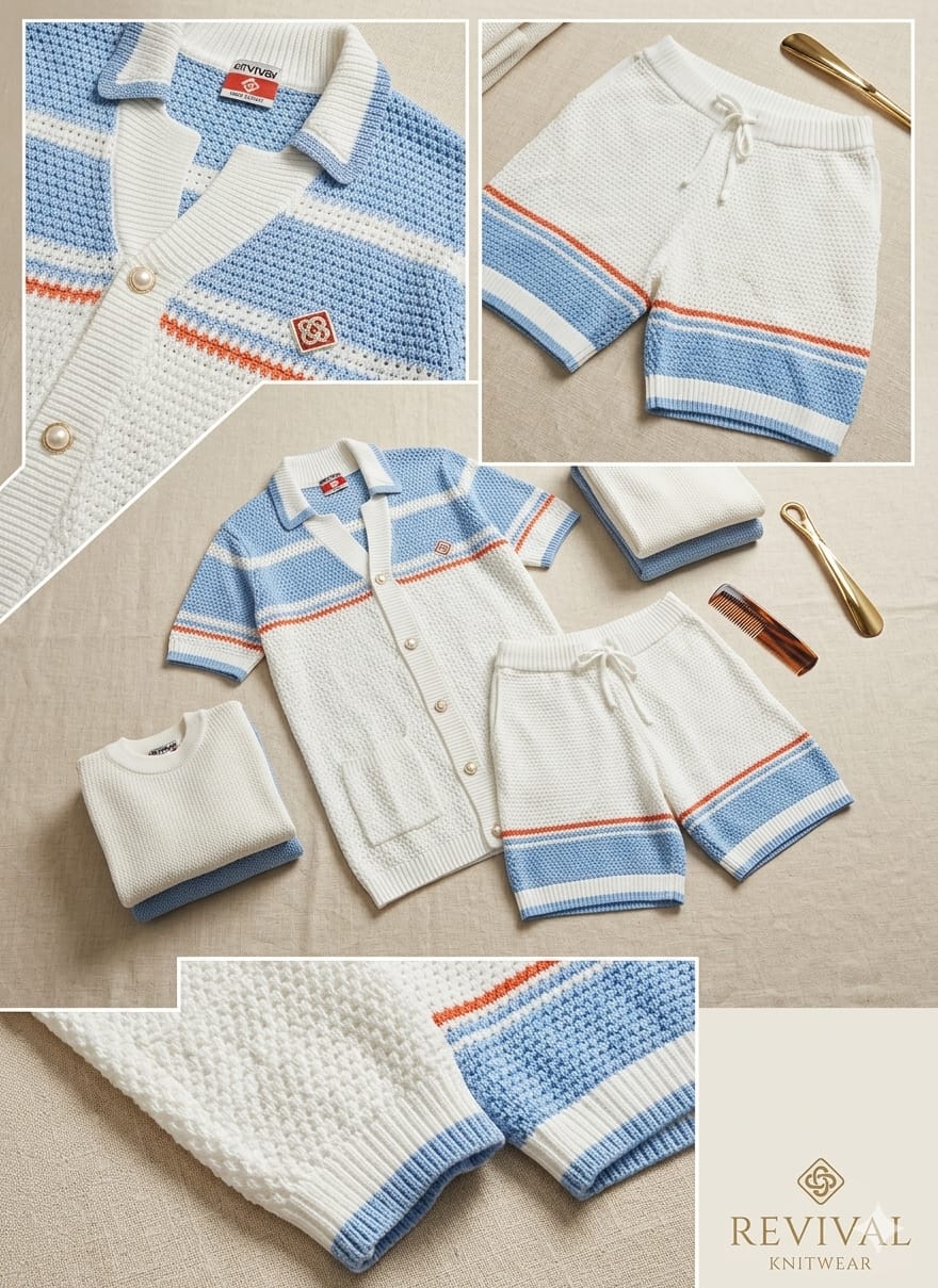 Premium Knitted Cord Set (Men)