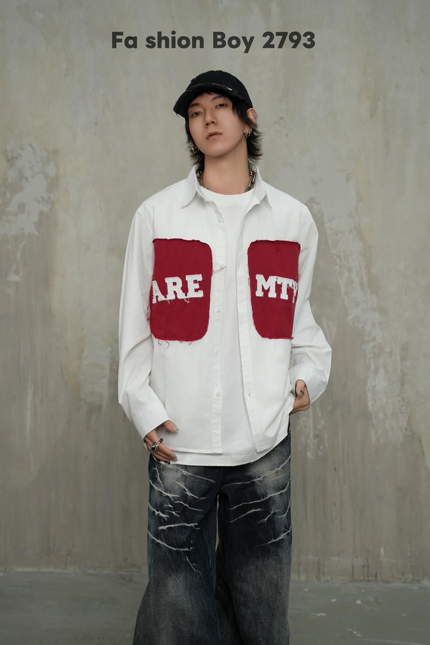 Urban Rebel Patchwork Shirt (Men)