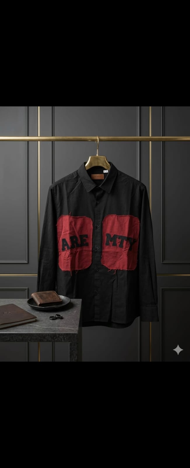 Urban Rebel Patchwork Shirt (Men)