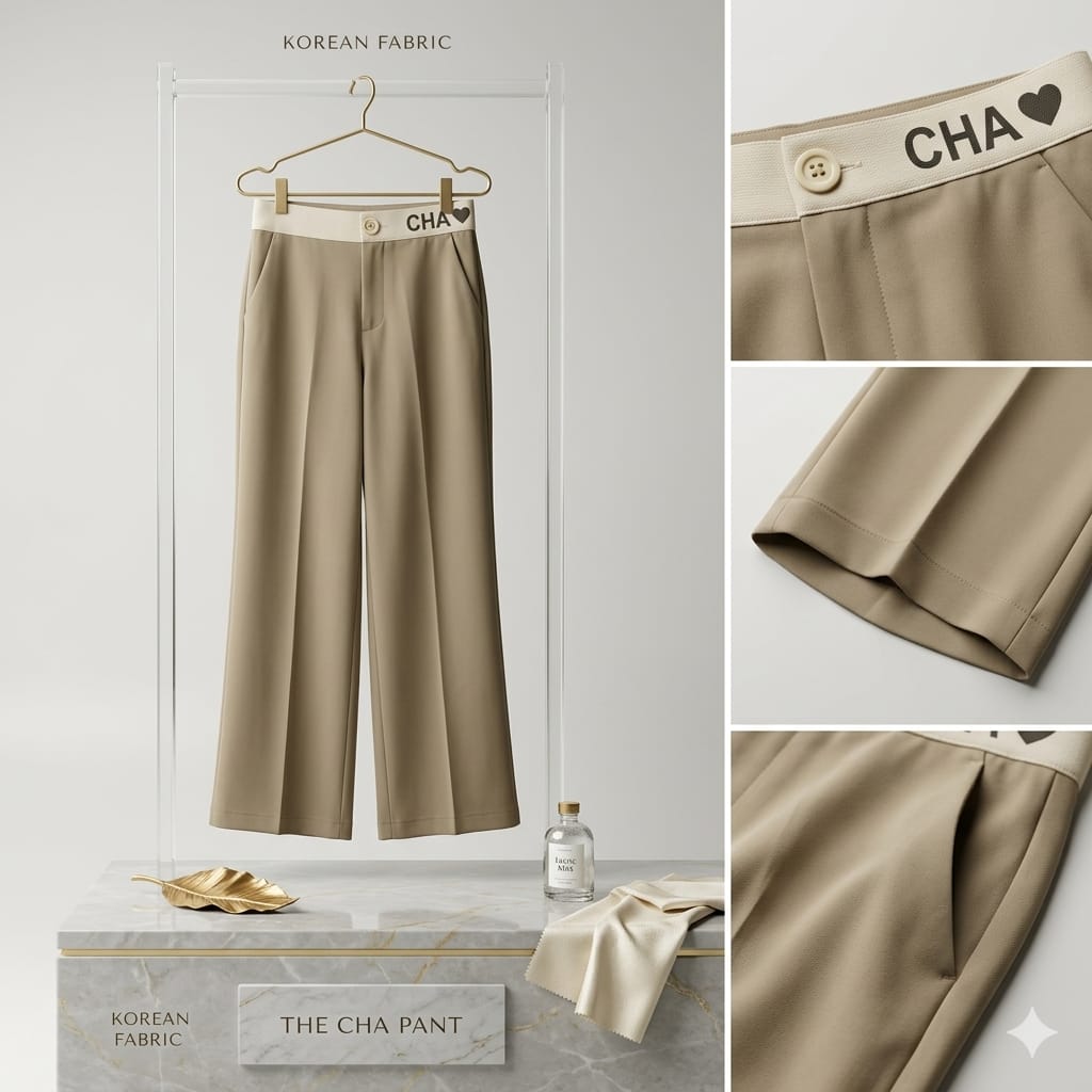 Urban Luxe Korean Wide-Leg Pants (Women)