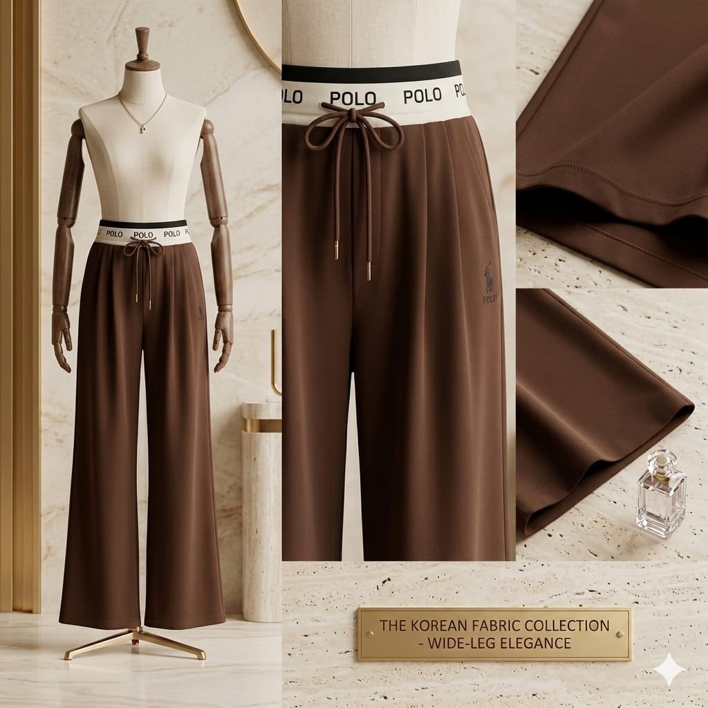 Urban Luxe Korean Wide-Leg Pants (Women)