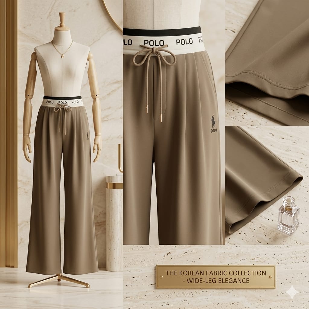 Urban Luxe Korean Wide-Leg Pants (Women)