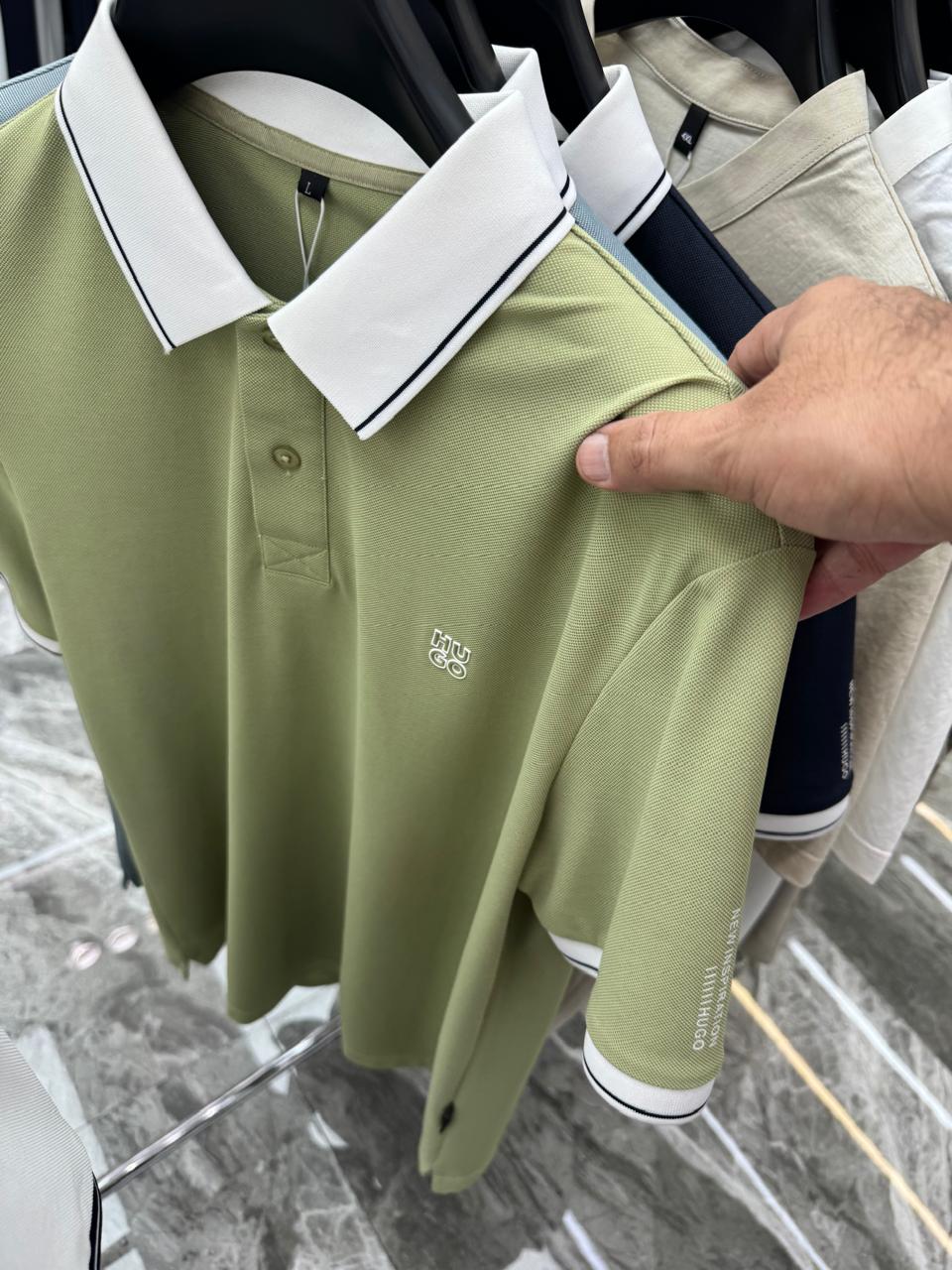 Elite Contrast Collar Premium Polo (Men)