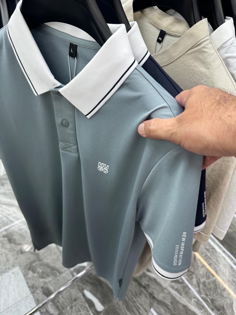 Elite Contrast Collar Premium Polo (Men)