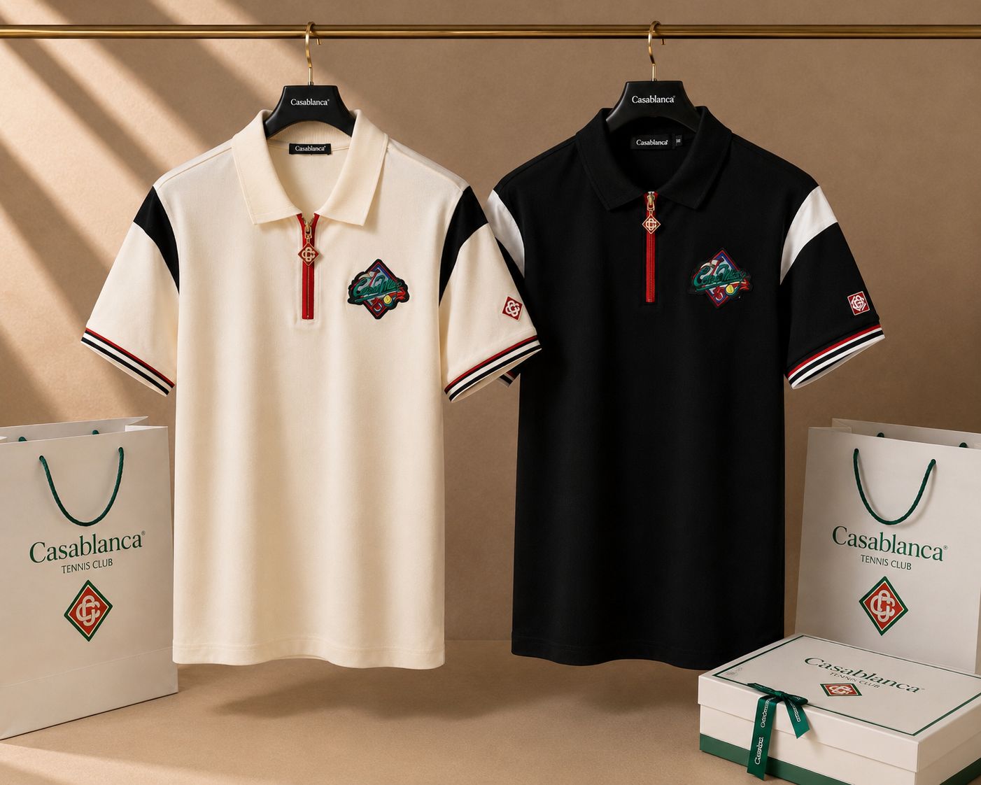 Elite Quarter-Zip Premium Polo