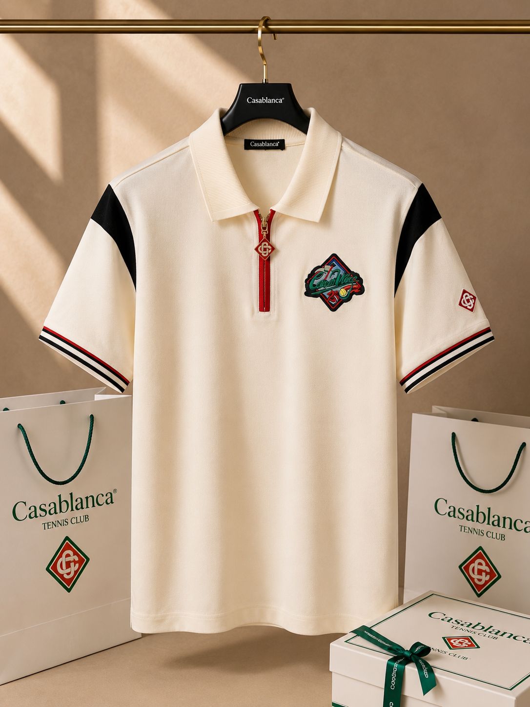 Elite Quarter-Zip Premium Polo