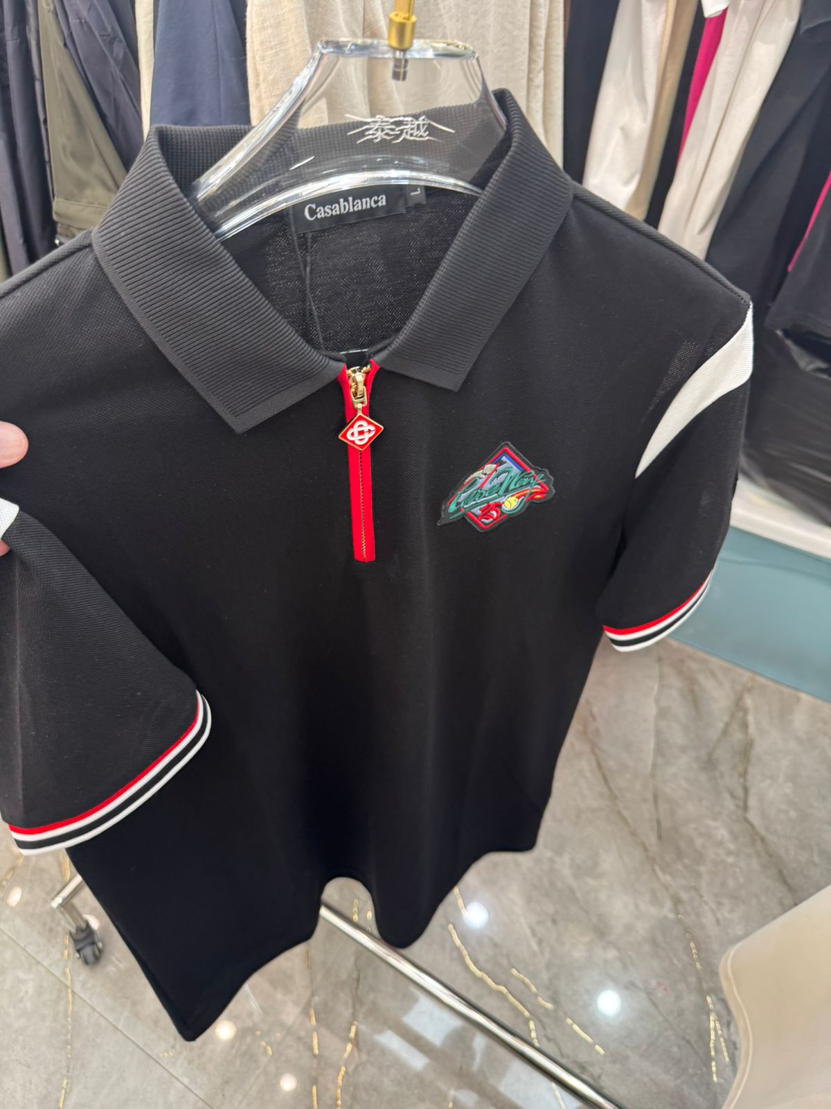 Elite Quarter-Zip Premium Polo