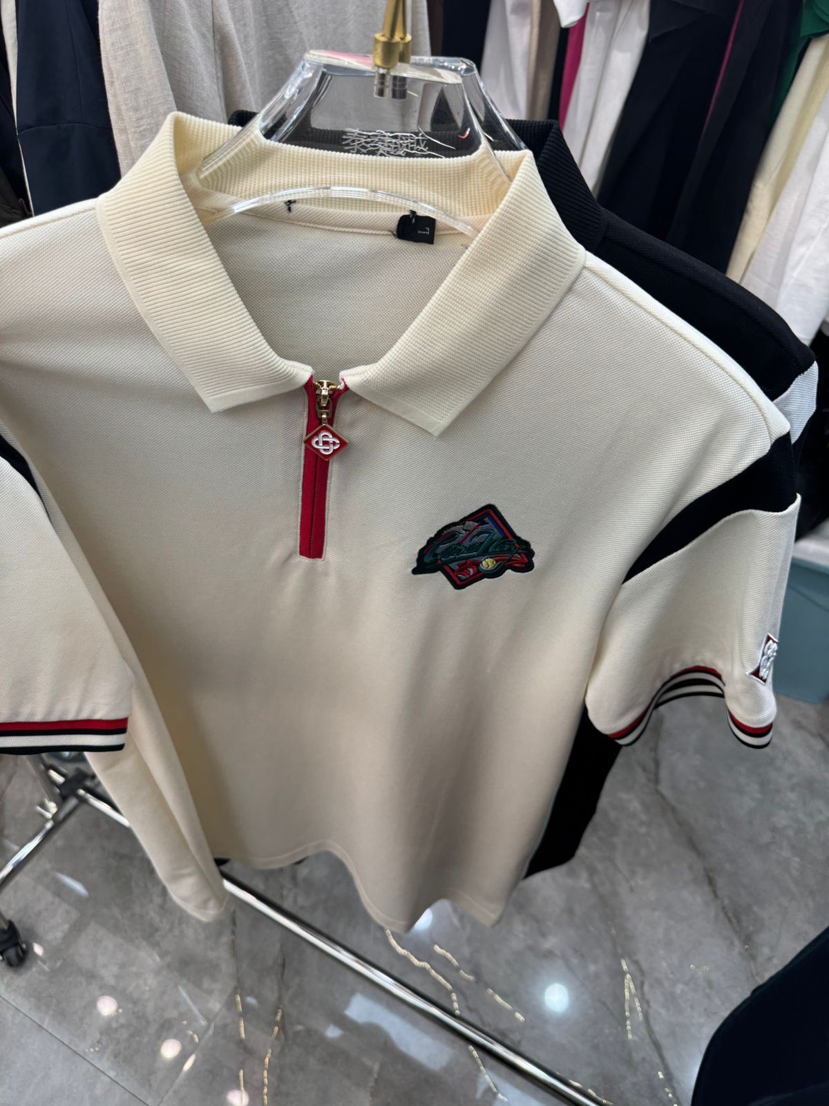 Elite Quarter-Zip Premium Polo