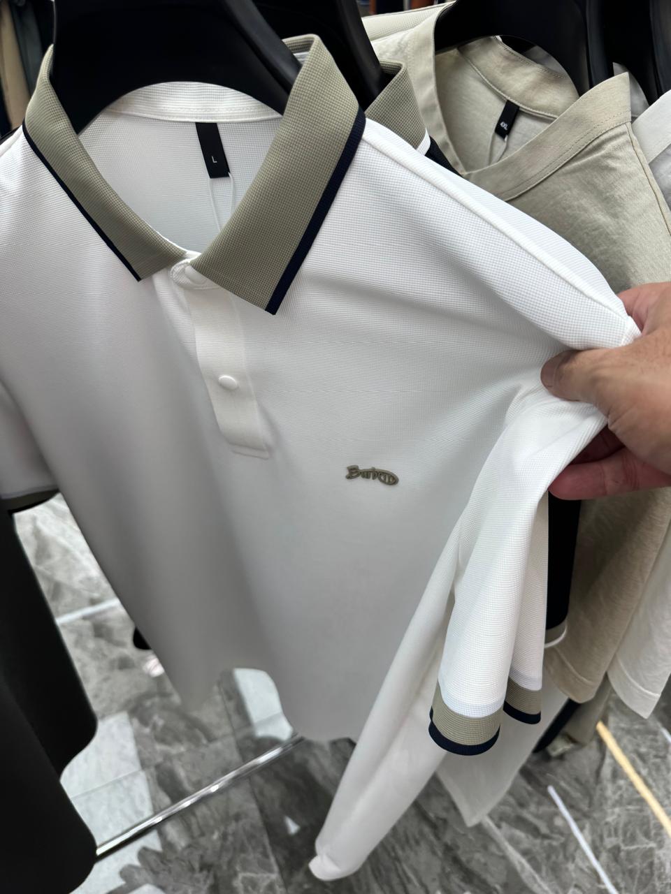 Heritage Contrast Collar Polo (Men)