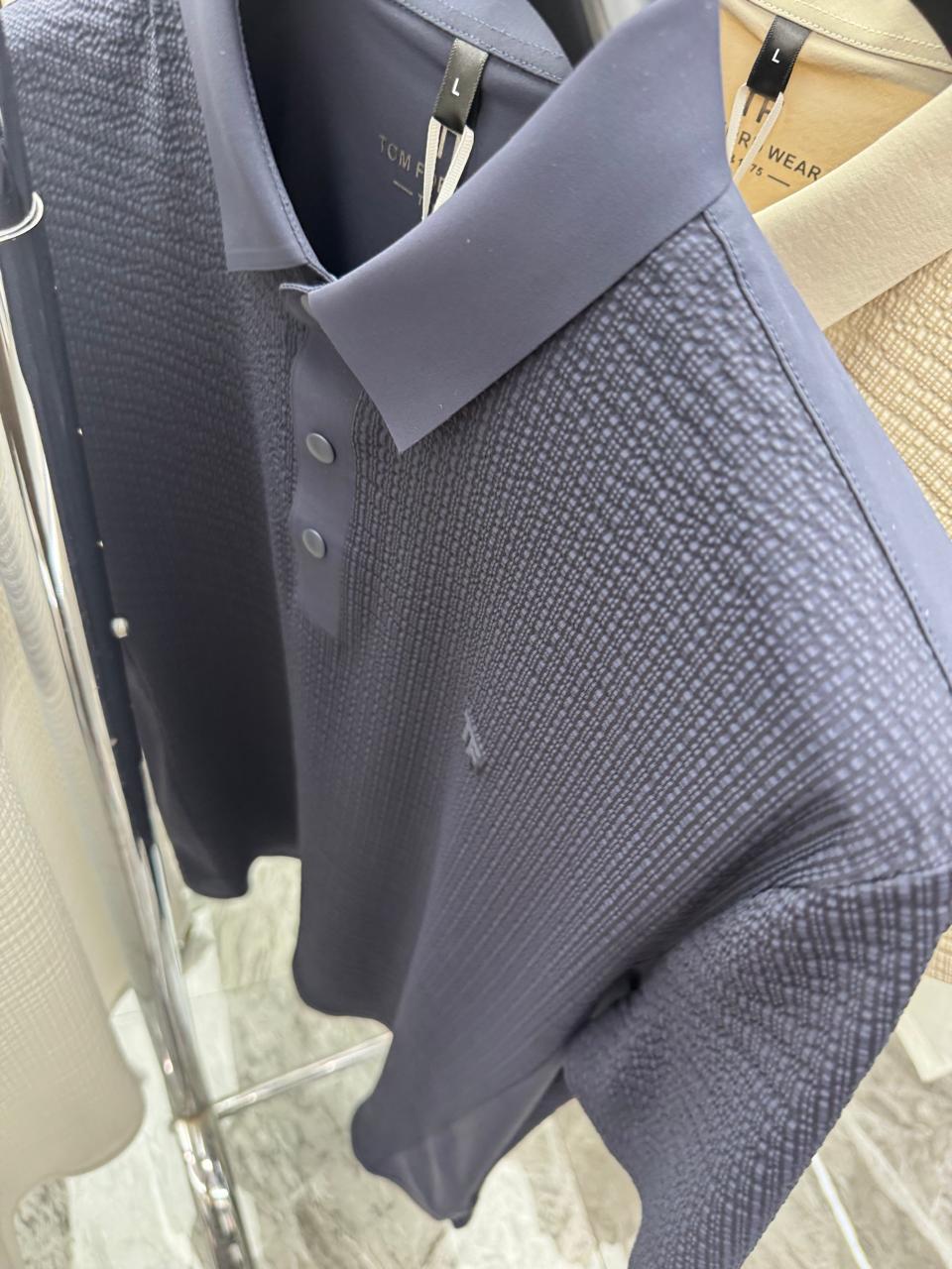 Aurelio Textured Luxe Polo (Men)