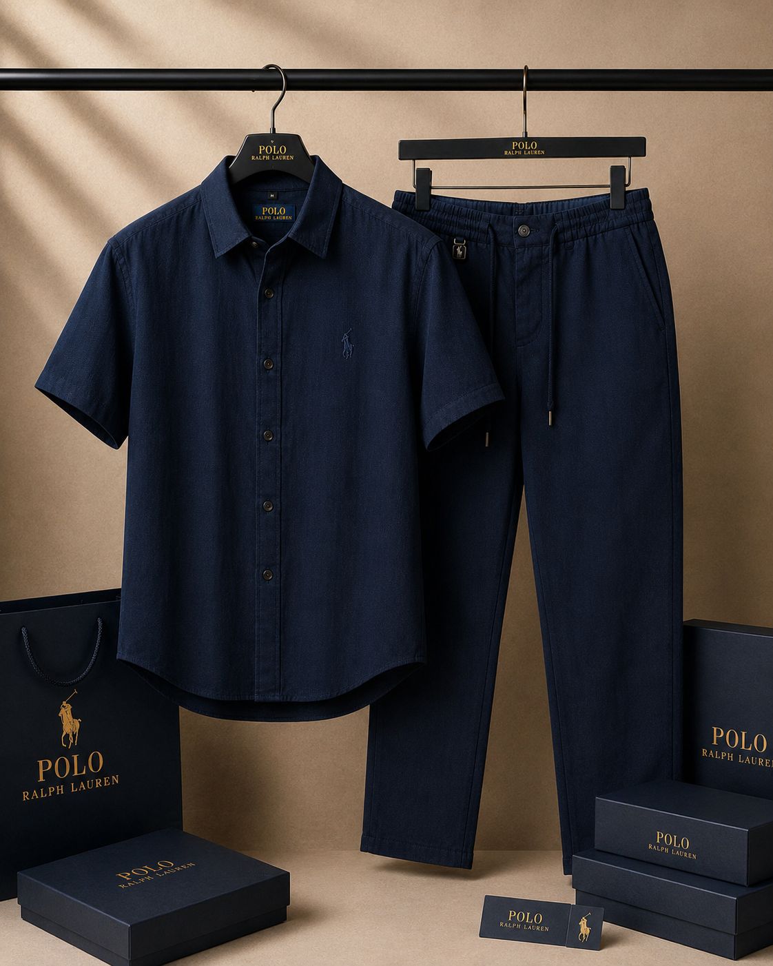 Regal Linen Leisure Cord Set (Men)