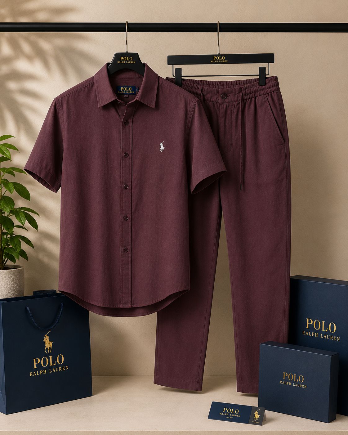 Regal Linen Leisure Cord Set (Men)