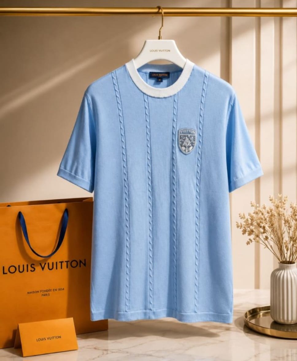 Premium Knit Texture Tee (Men)