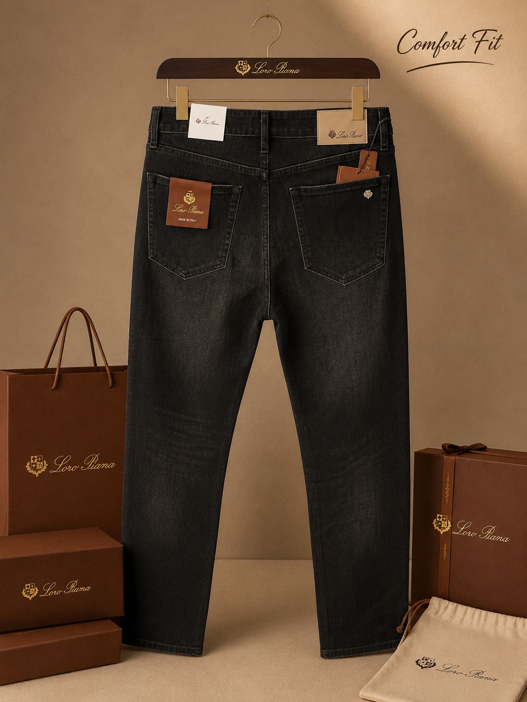 Premium Comfort-Fit Denim (Men)