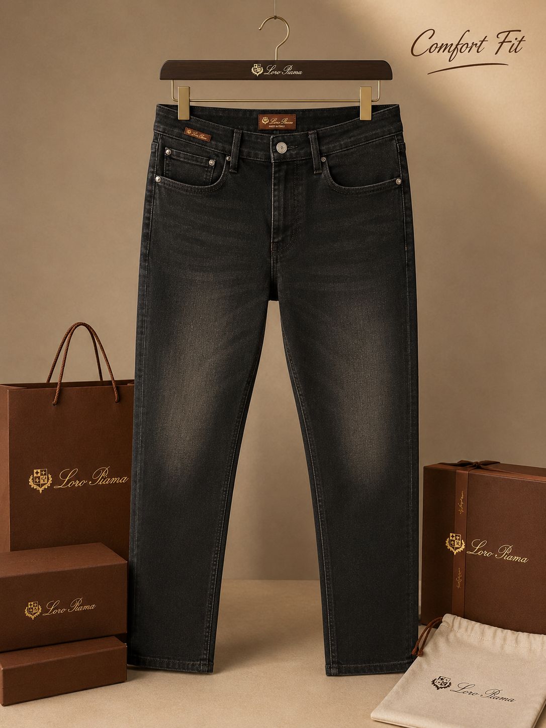 Premium Comfort-Fit Denim (Men)