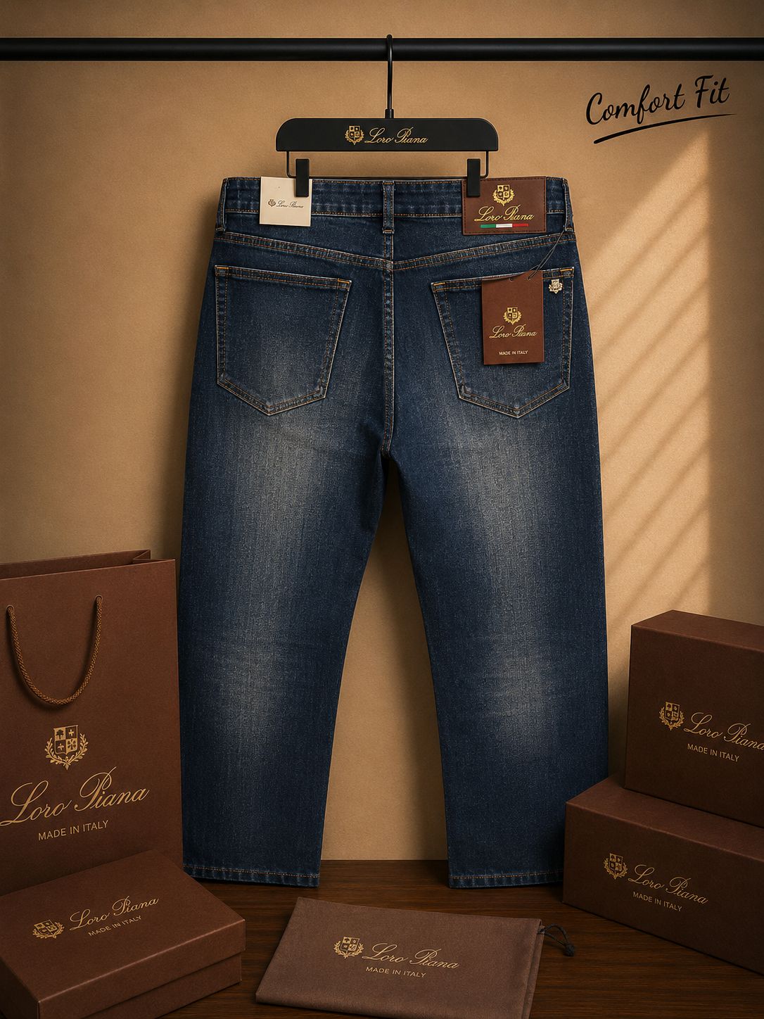 Premium Comfort-Fit Denim (Men)