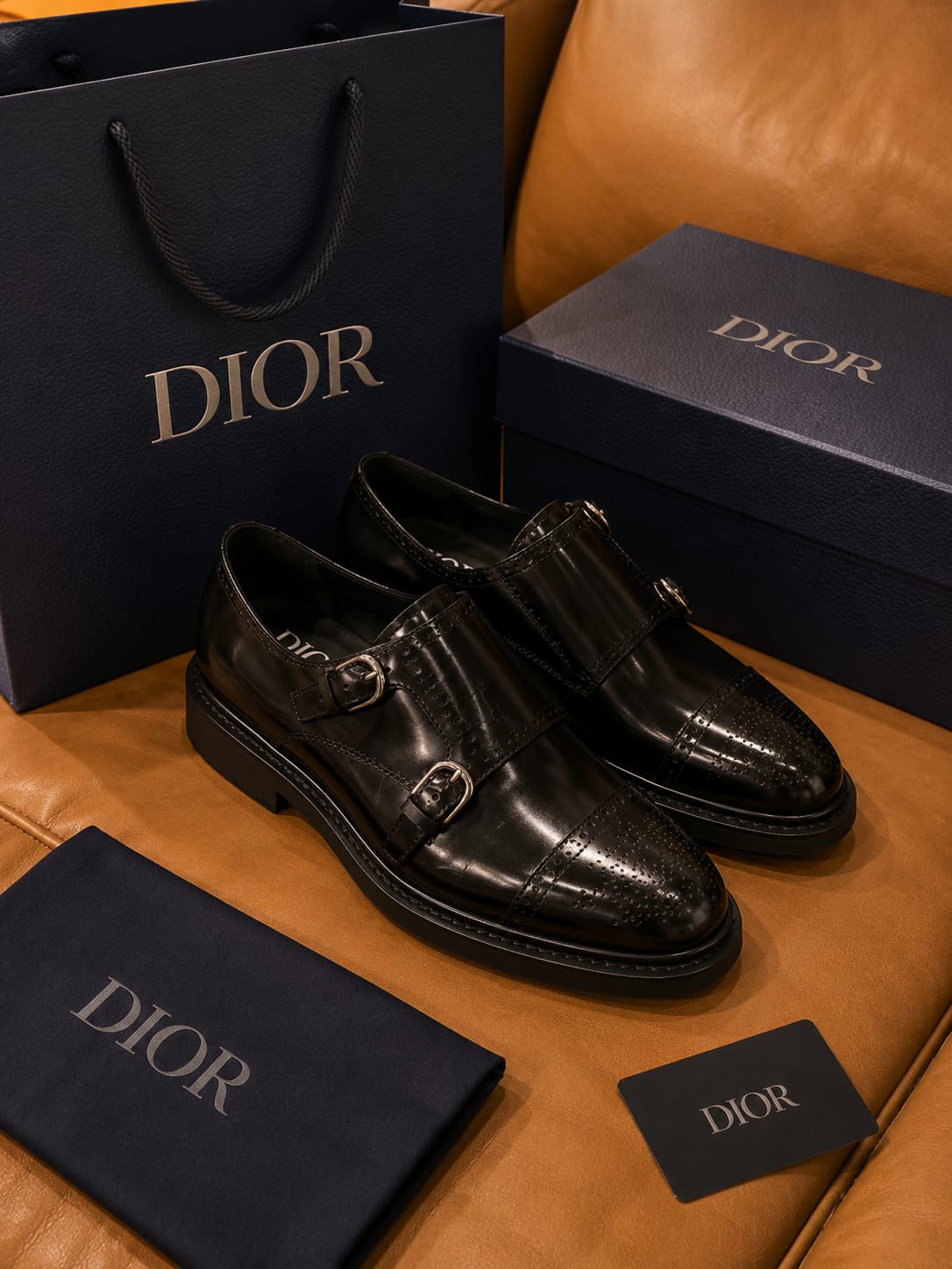 Regal Monk Strap Leather Boots (Men)