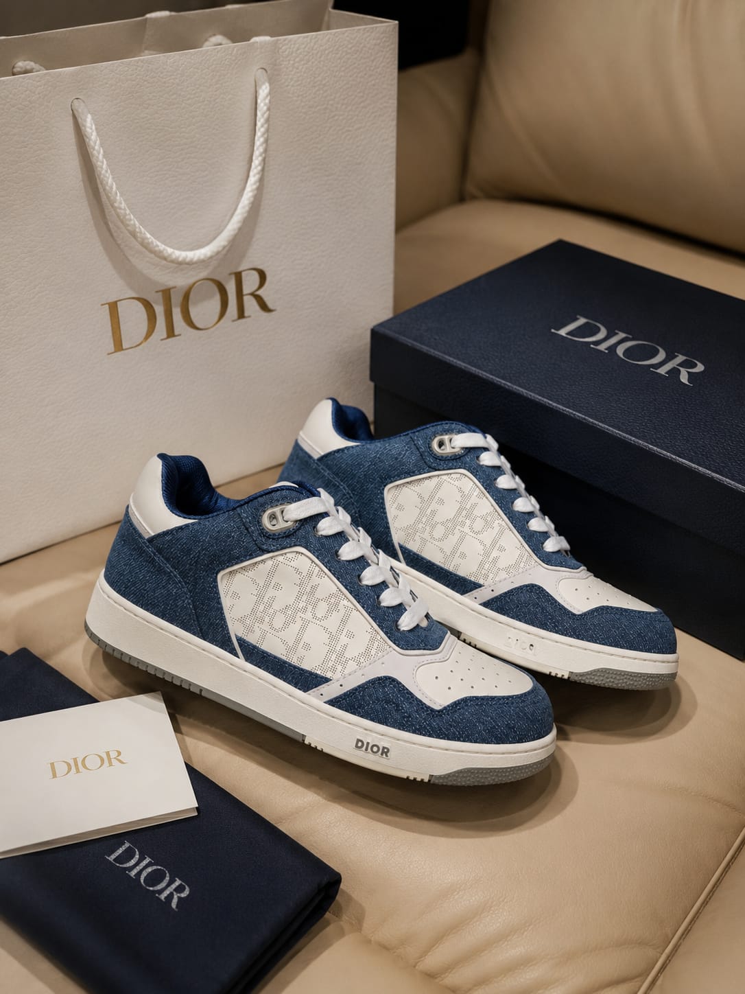 Luxe Low-Top Sneakers (Men)