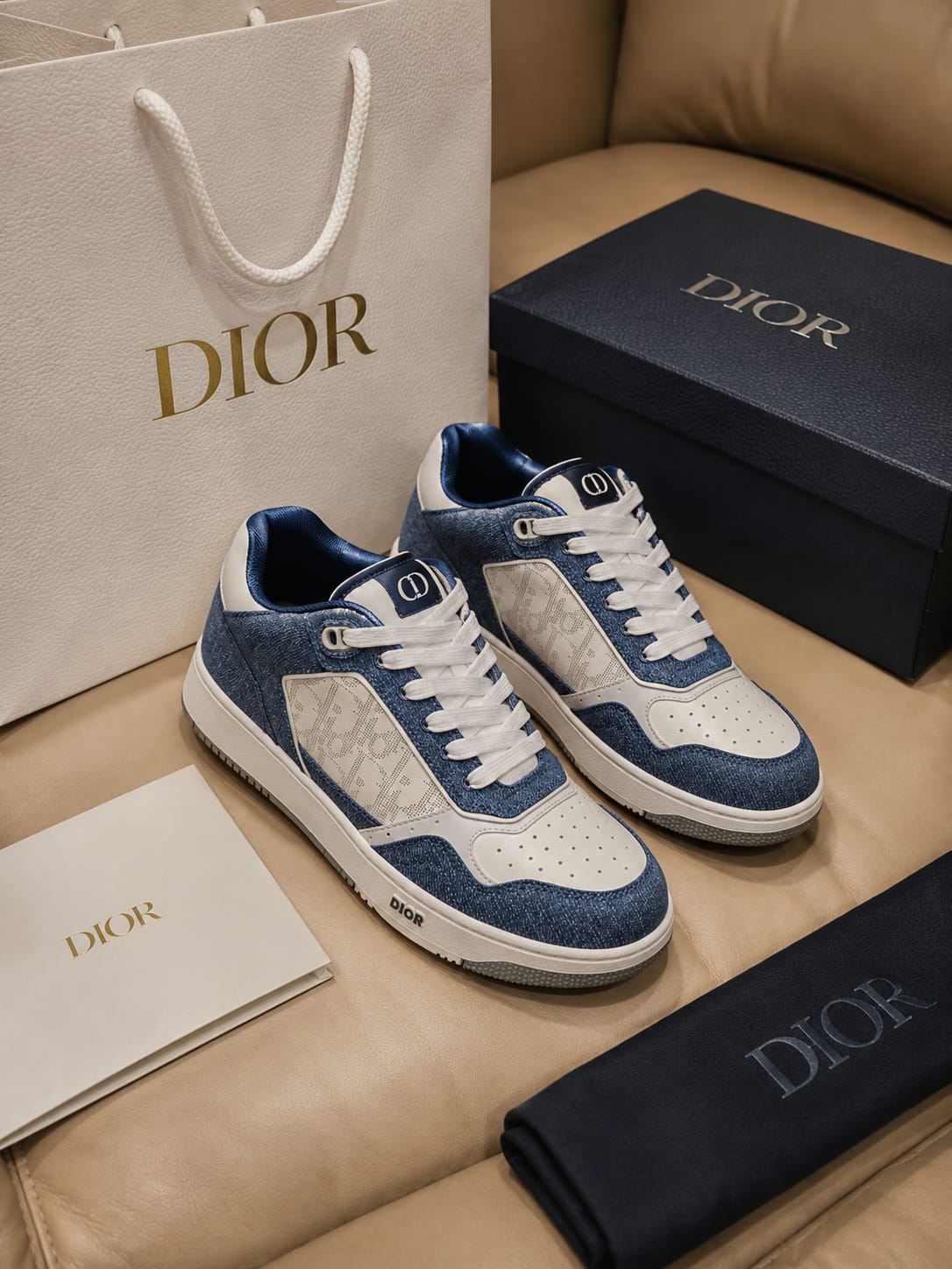 Luxe Low-Top Sneakers (Men)