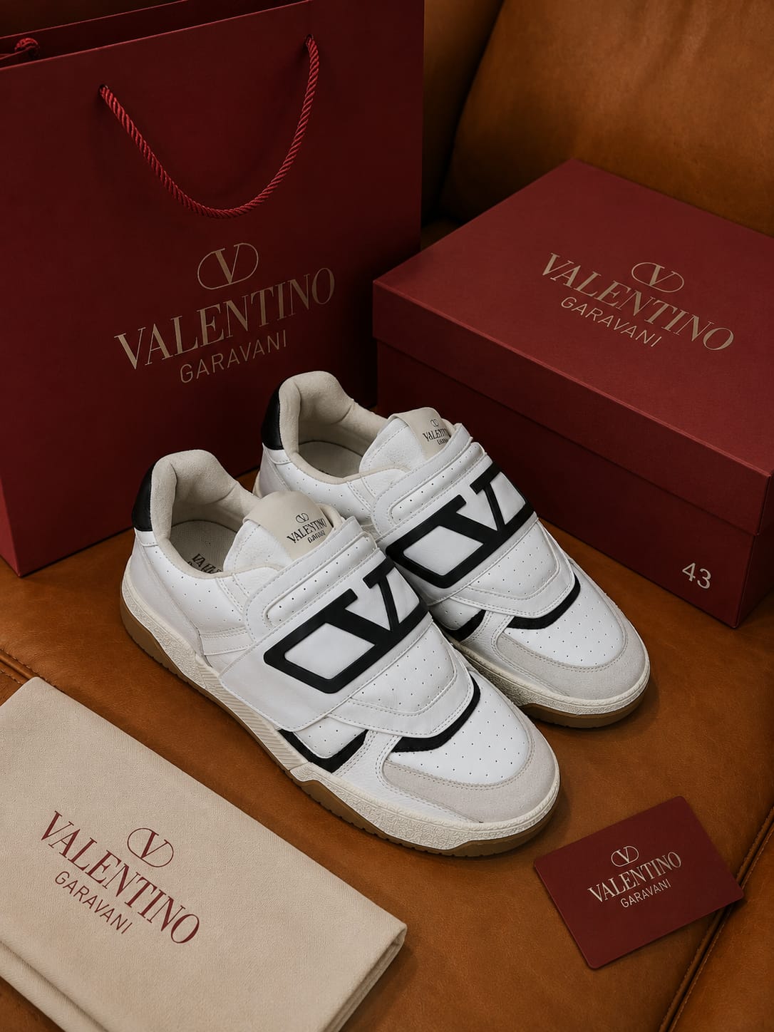 Monarch Strap Low-Top Sneakers (Men)