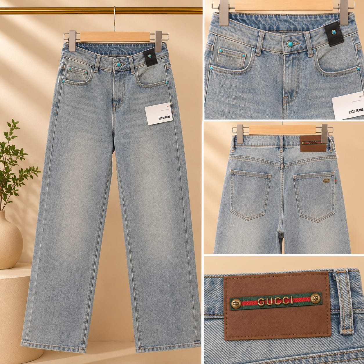 Urban Straight Fit Denim Jeans (Men)