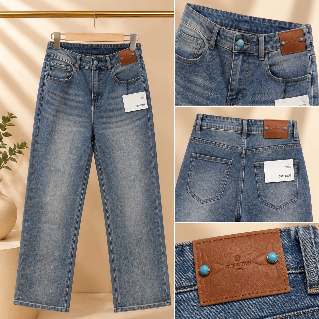Urban Straight Fit Denim Jeans (Men)