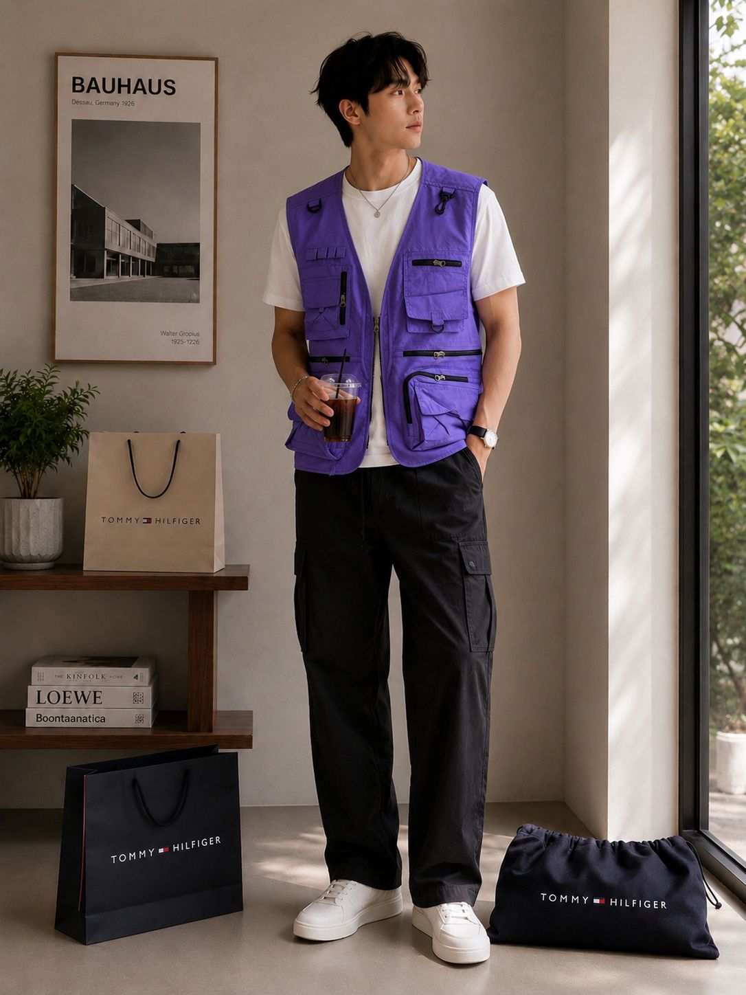 Utility Multi-Pocket Designer Vest (Men)