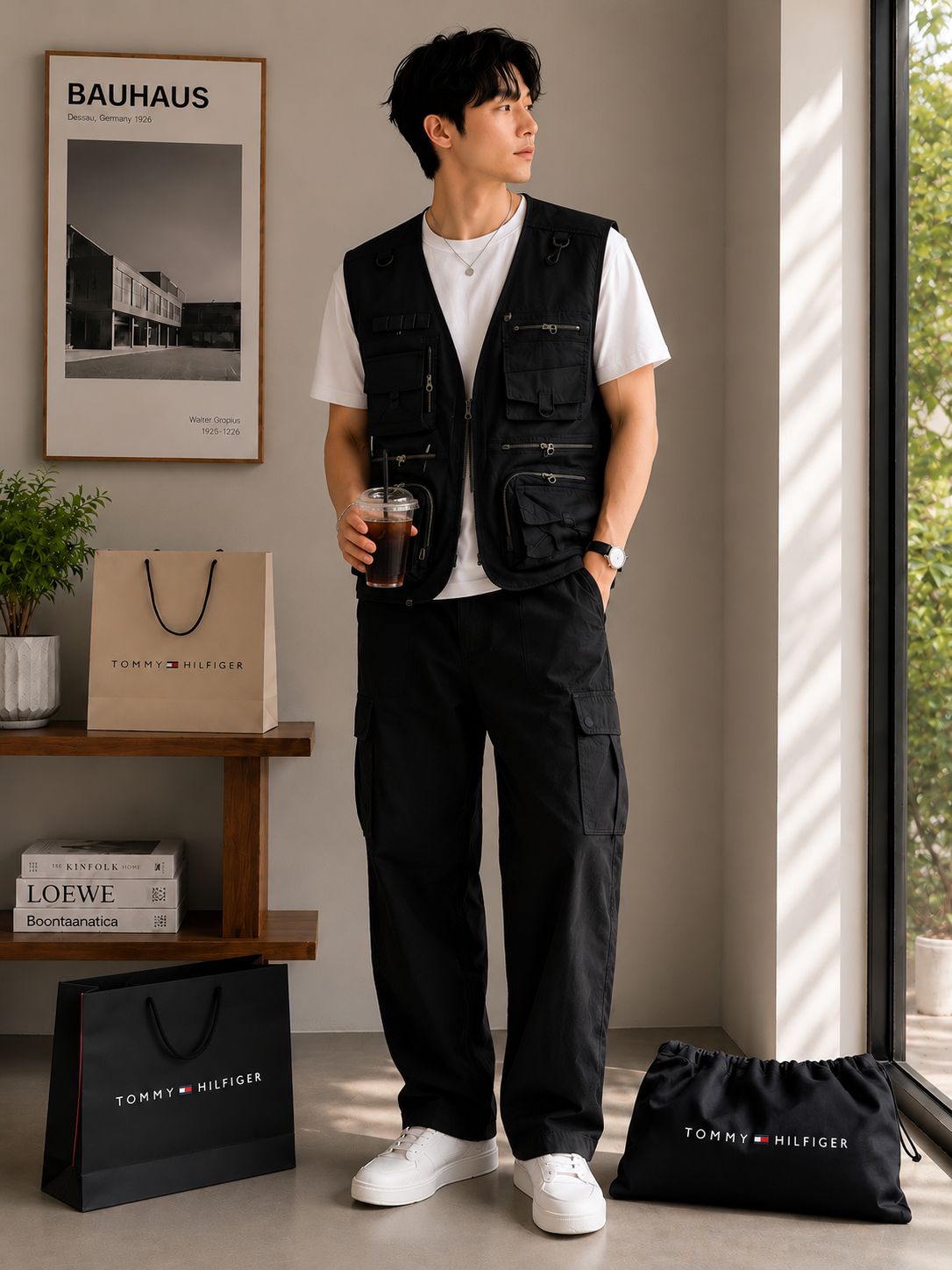 Utility Multi-Pocket Designer Vest (Men)