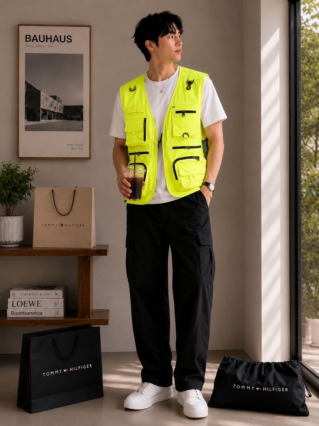 Utility Multi-Pocket Designer Vest (Men)