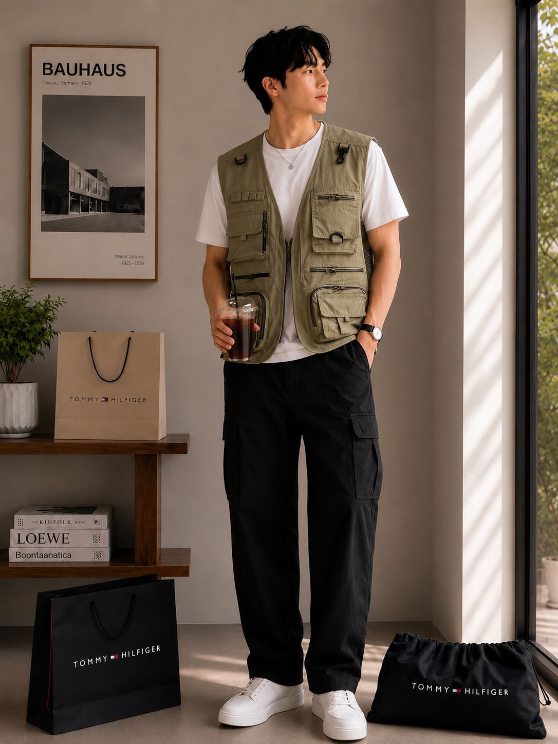 Utility Multi-Pocket Designer Vest (Men)