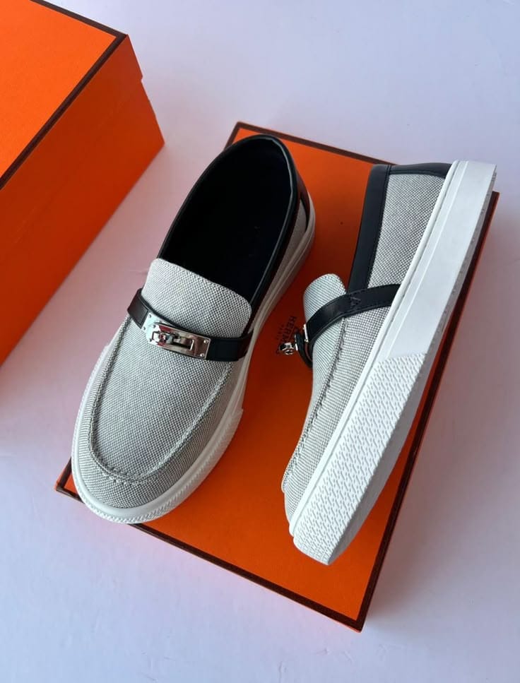 Premium Canvas Slip-On Sneakers (Men)