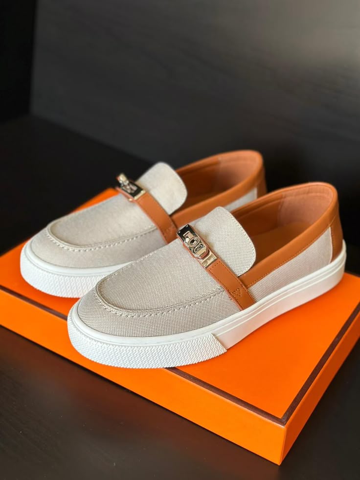Premium Canvas Slip-On Sneakers (Men)