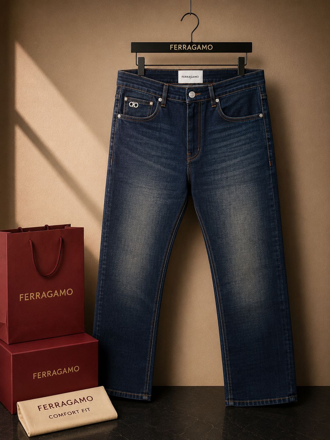 Premium Comfort Fit Denim Jeans (Men)