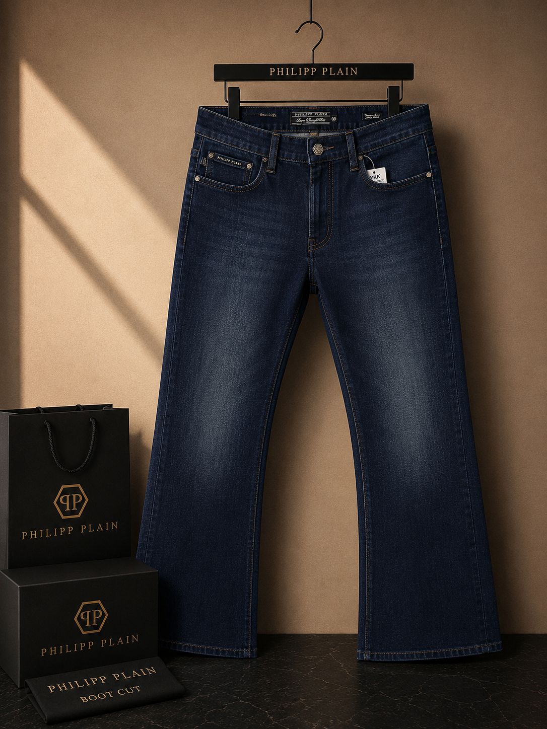 Premium Bootcut Denim Jeans (Men)